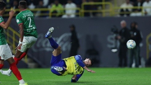 Cristiano pudo marcar un golazo en su tan esperado debut con Al Nassr, pero erró.