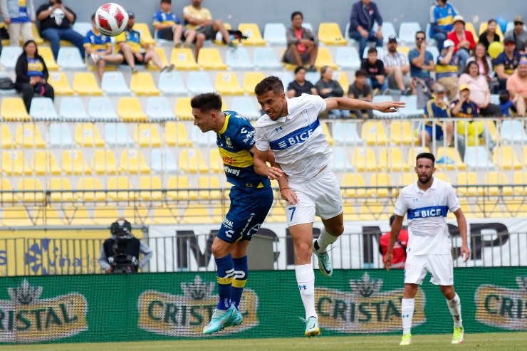 Di Santo debutó con gol en la UC | Agencia UNO