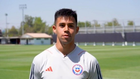 Alexander Aravena ya entrena junto a la selección chilena sub 23