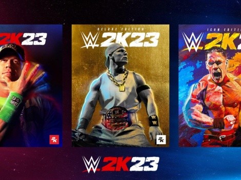 ¡John Cena estará en la portada de WWE 2K23!