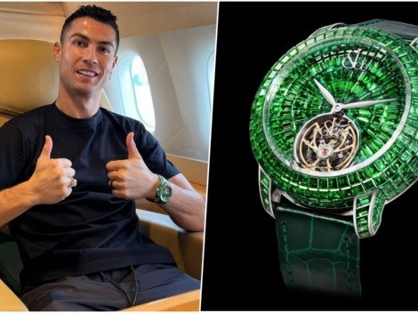 ¡Deme 10! El nuevo reloj de Cristiano: 680 millones de pesos