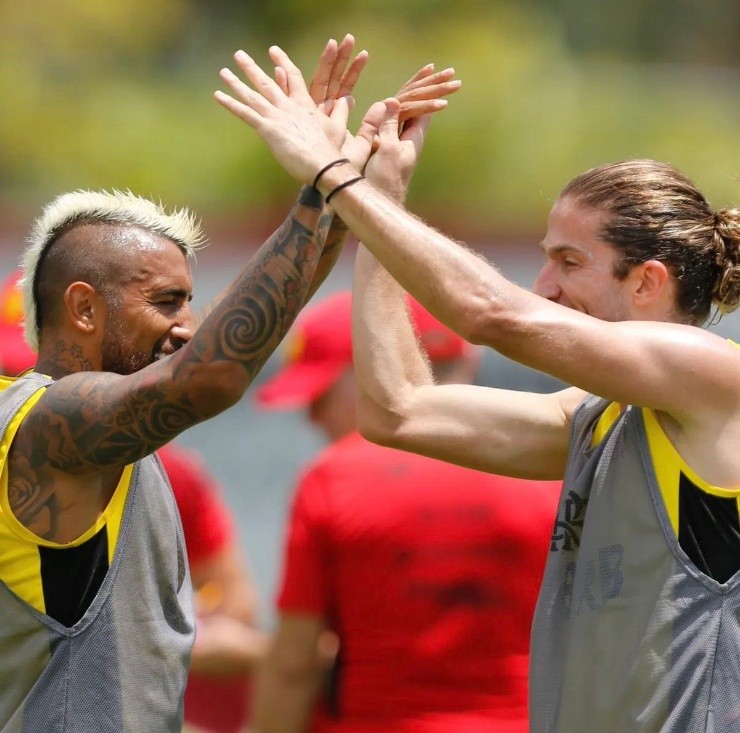 Arturo Vidal en Flamengo