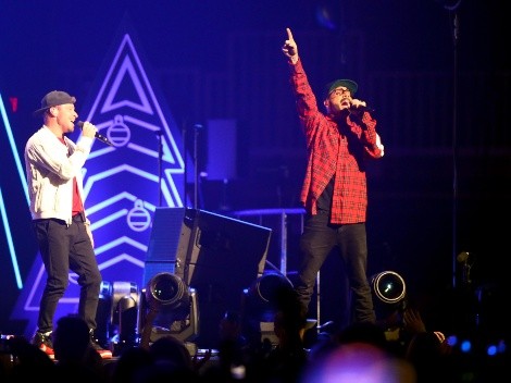 Dos integrantes de Backstreet Boys fueron captados comprando en Santiago