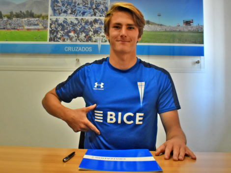 El hijo de Luka Tudor firma su primer contrato profesional con la UC