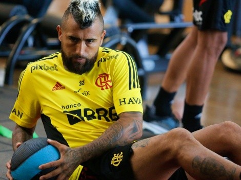 Flamengo multa a Vidal por indisciplina antes del Mundial