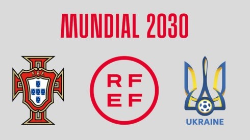 España y Portugal unieron fuerzas con la Federación ucraniana de fútbol para el Mundial 2030.