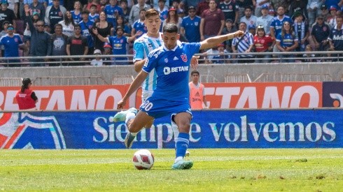 Cristián Palacios anotó los dos goles con los que la U venció a Magallanes