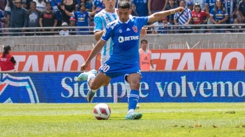 Cristian Palacios se matriculó con dos goles en el triunfo de la U ante Magallanes.