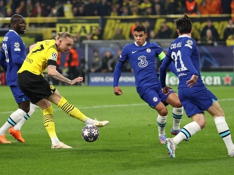Dortmund vence a Chelsea con un golazo por el primer round