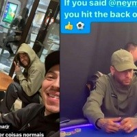 Mbappé pide 'comer bien' y Neymar se va al Mcdonald's