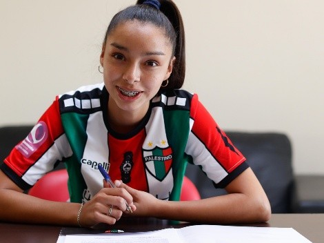 Maitte Tapia sella su primer contrato profesional con Palestino