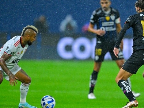 Flamengo cae en la Recopa con Vidal como león