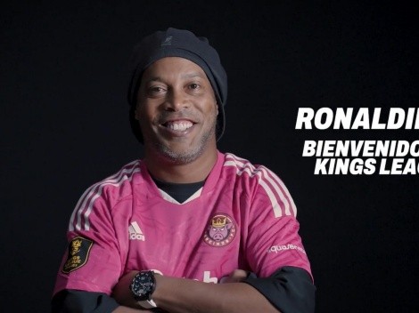 ¡Bombazo histórico! Ronaldinho jugará Kings League con Ibai