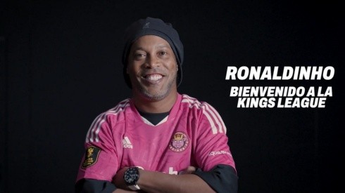 Ronaldinho jugará en la Kings League.