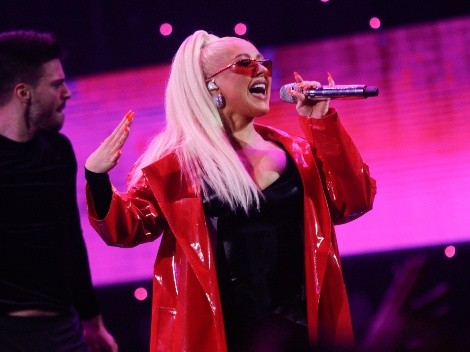 Así fue el show de Christina Aguilera en Viña