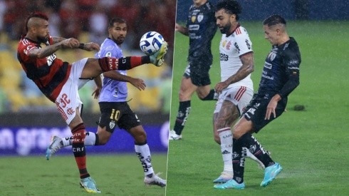 Vidal y Fernández animaron un duelo de chilenos en la Recopa Sudamericana