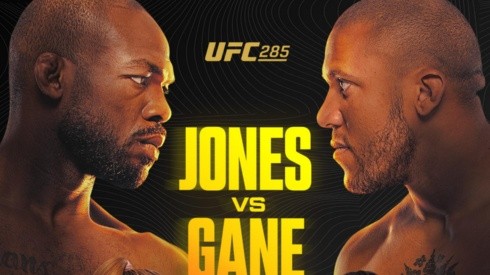 Jon Jones anima el evento central de UFC 285 ante Ciryl Gane por el título completo.