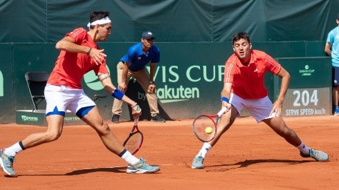 Tabilo y Barrios la rompieron en tres sets y se metieron en semis de dobles en el ATP 250 de Santiago.