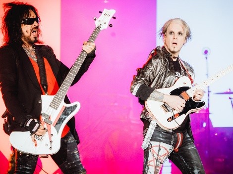Baladas, luces y rock: El show de Mötley Crüe y Def Leppard en Chile