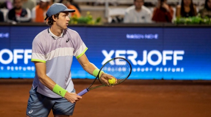 Nicolás Jarry quedó a un paso del Top 50 en el Ránking ATP. 
   Foto: Chile Open