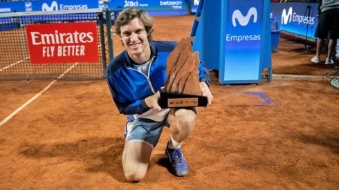 Nicolás Jarry timbró el segundo título ATP de su carrera con la corona del Chile Open
