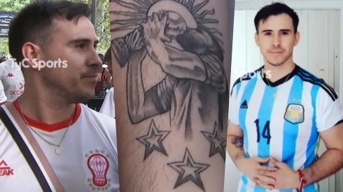Un curioso caso de un chileno que ama a Huracán y es fanático de la selección argentina y Lionel Messi fue descubierto.