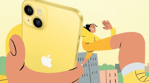La manzana mordida sorprende con nuevo color para sus iPhone 14