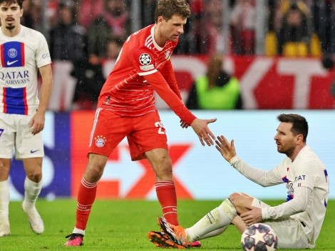 Müller le pega a Messi en el suelo: "El problema era Cristiano..."