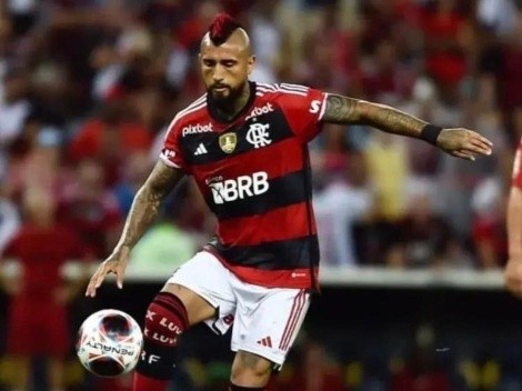 DT del Flamengo defiende a Arturo Vidal de las críticas