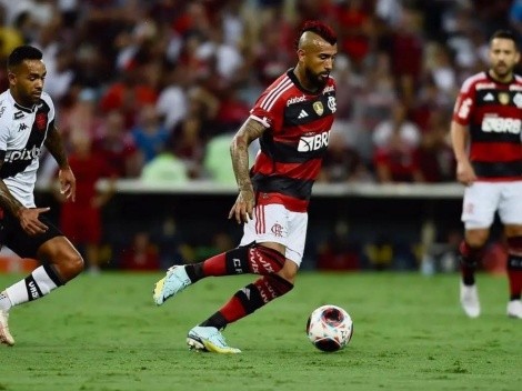 Vidal es la gran duda del Flamengo para buscar la final del Carioca