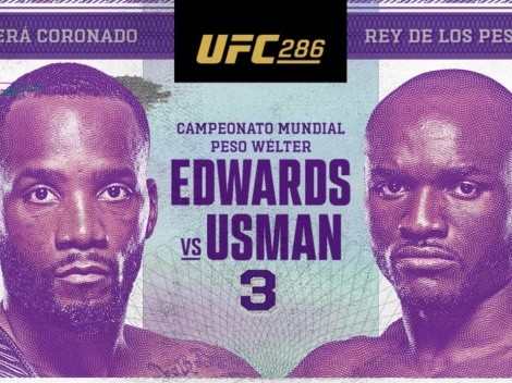Horario y quién transmite UFC 286: Edwards vs Usman 3