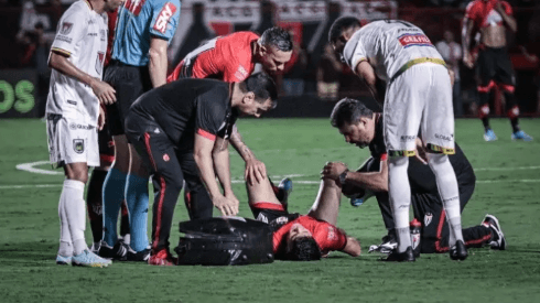 Araos sufre por una dura lesión sufrida en Brasil