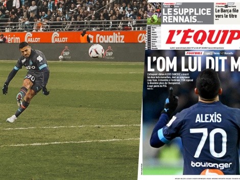 Alexis eclipsa a Messi y Mbappé en Francia