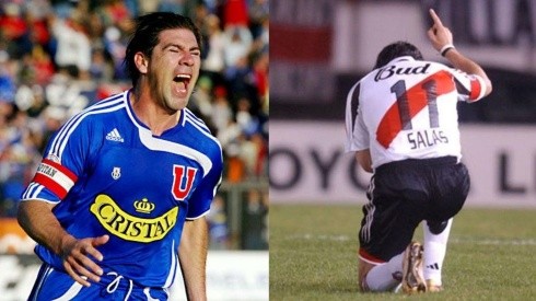 Marcelo Salas es ídolo en Universidad de Chile y River Plate.