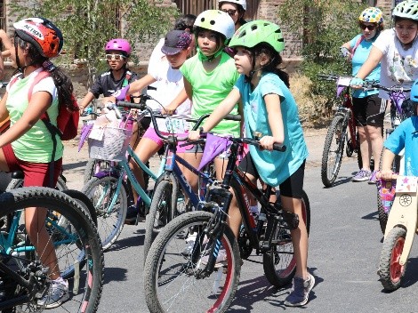 Cicletada de las niñas: Pedaleando me siento poderosa