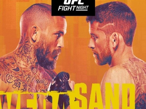 Horario y dónde ver UFC Fight Night: Marlon Vera vs Cory Sandhagen