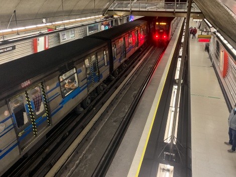 Así funciona el metro este jueves 23 de marzo en Santiago
