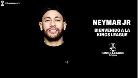 Neymar tendrá su propio equipo en la Kings League Brasil.