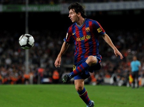 El Camp Nou pide por el regreso de Messi al Barcelona