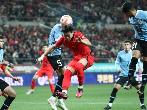 Uruguay vence a Corea del Sur antes de su debut frente a Chile