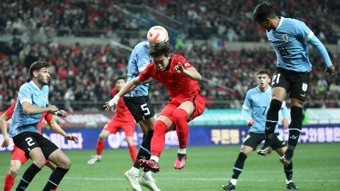 Uruguay derrotó como visita a Corea del Sur