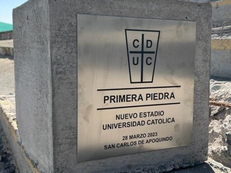 UC pone la primera piedra del nuevo estadio San Carlos