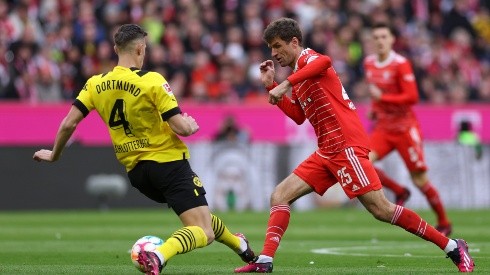 Thomas Müller anotó dos goles en la victoria del Bayern Múnich en el clásico ante el Borussia Dortmund.