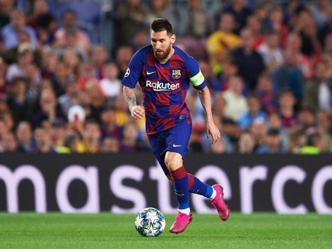 Lo piden a gritos: Camp Nou corea nombre de Messi al 10' del Clásico