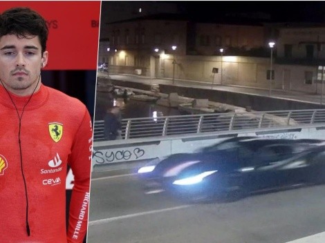 Video: Leclerc persigue ladrones a bordo de su Ferrari