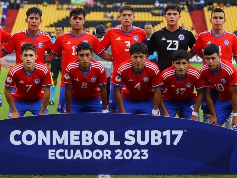 Formación: Chile sub 17 se la juega ante Ecuador