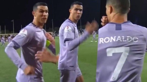 Cristiano Ronaldo terminó muy molesto tras el 0-0 del Al Nassr visitando a Al Feiha.
