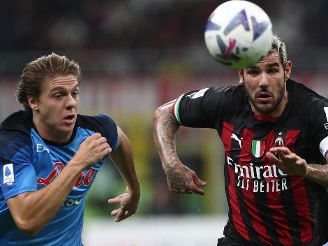 AC Milan y Napoli se miden por Champions League: Horario y dónde ver