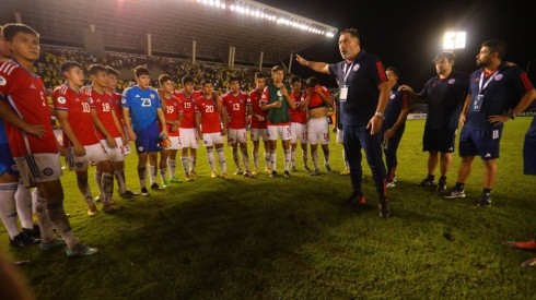 Hernán Caputto tras el partido ante Ecuador