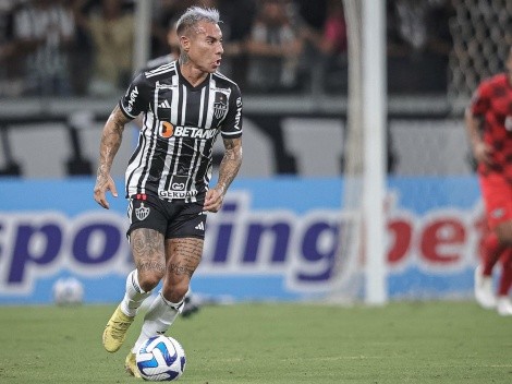 Edu Vargas sufre lesión de ligamentos en el Mineiro